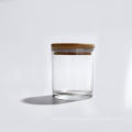 Clear glass Jar 30ml candle holder wholesale 80ml 150ml 300ml Glass Candle Jar With  lid custom logo color